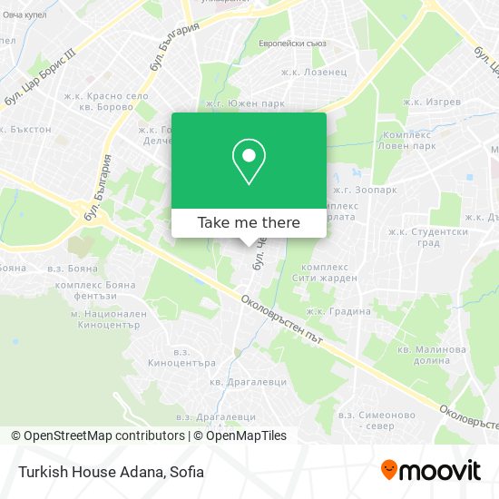 Turkish House Adana map