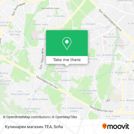 Кулинарен магазин ТЕА map