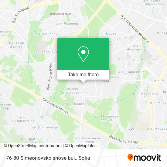 76-80 Simeonovsko shose bul. map
