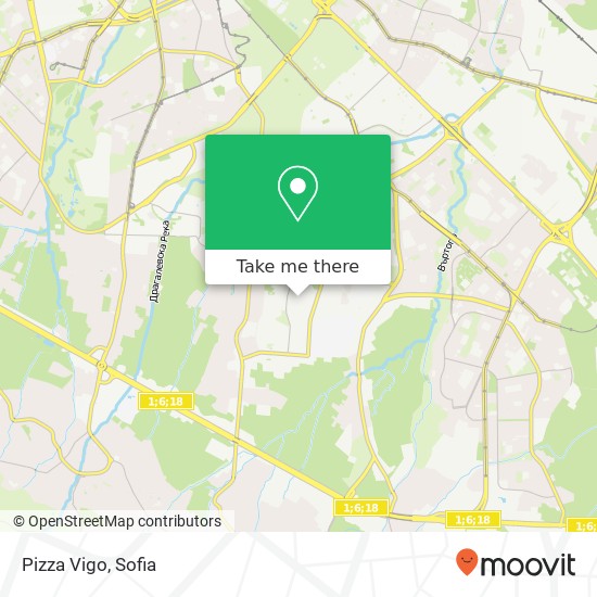 Карта Pizza Vigo