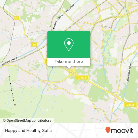Happy and Healthy map