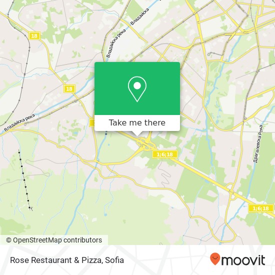 Карта Rose Restaurant & Pizza