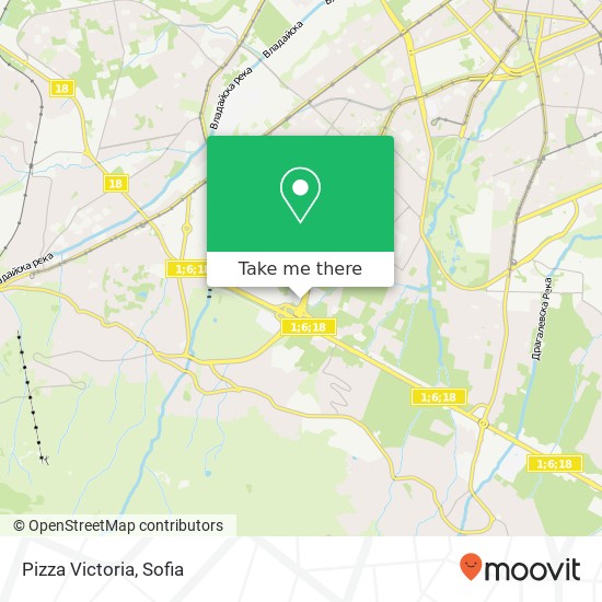 Карта Pizza Victoria