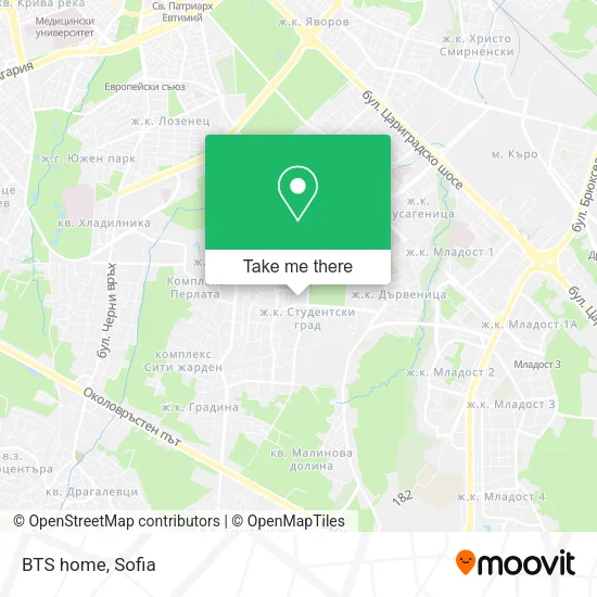 Карта BTS home