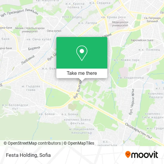 Карта Festa Holding