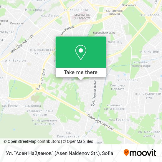 Ул. "Асен Найденов" (Asen Naidenov Str.) map