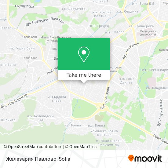 Железария Павлово map