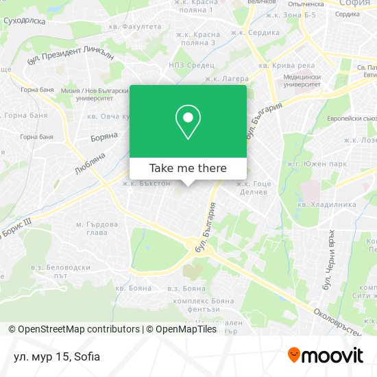 ул. мур 15 map