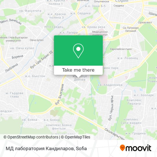 МД лаборатория Кандиларов map