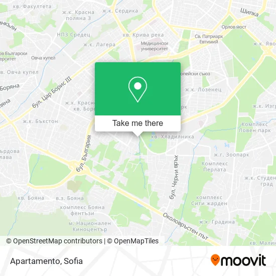 Карта Apartamento