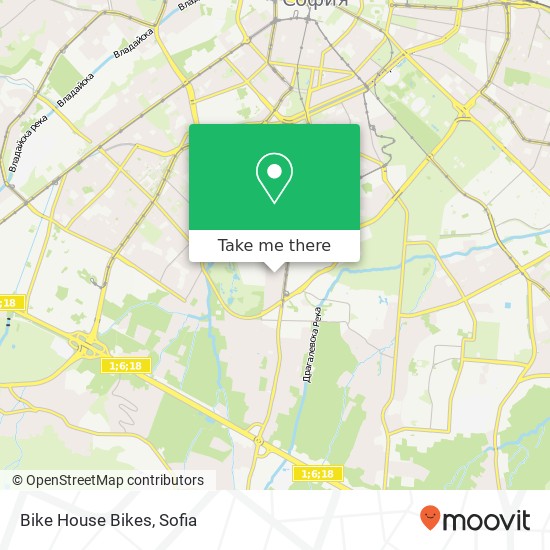Bike House Bikes map