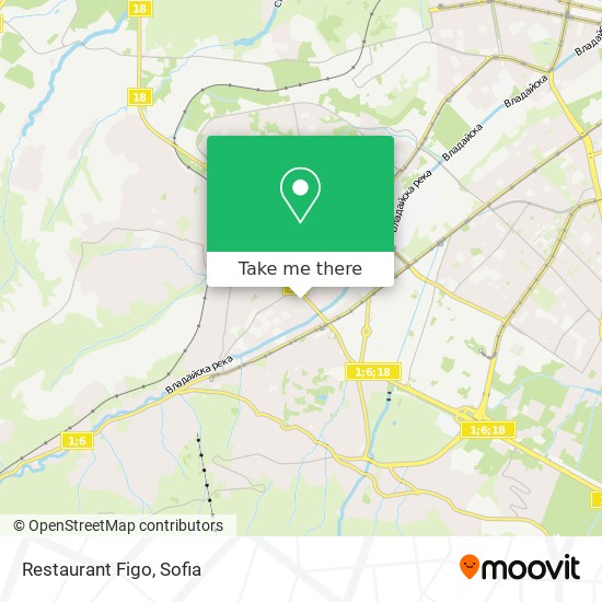 Restaurant Figo map
