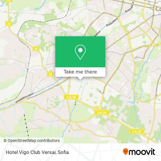 Hotel Vigo Club Versai map