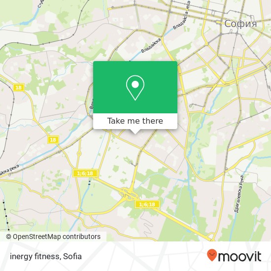 inergy fitness map