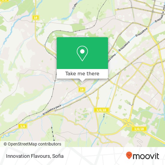 Innovation Flavours map