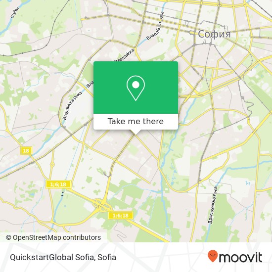 Карта QuickstartGlobal Sofia