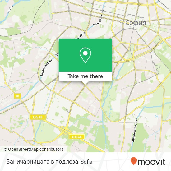 Баничарницата в подлеза map