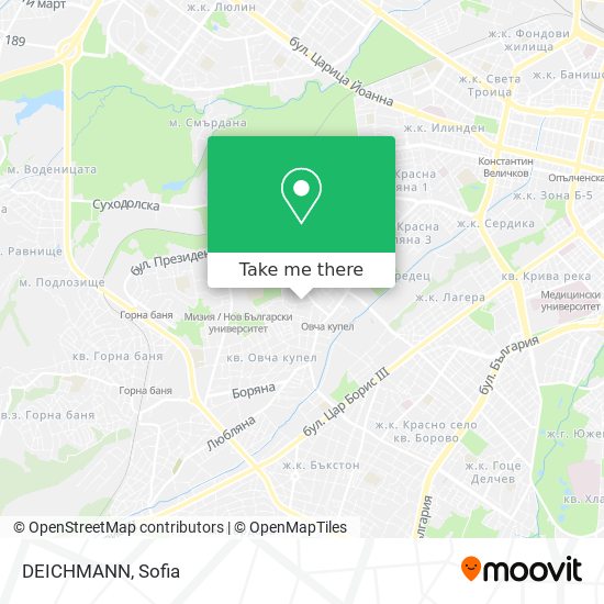 DEICHMANN map