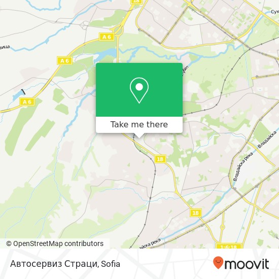 Автосервиз Страци map