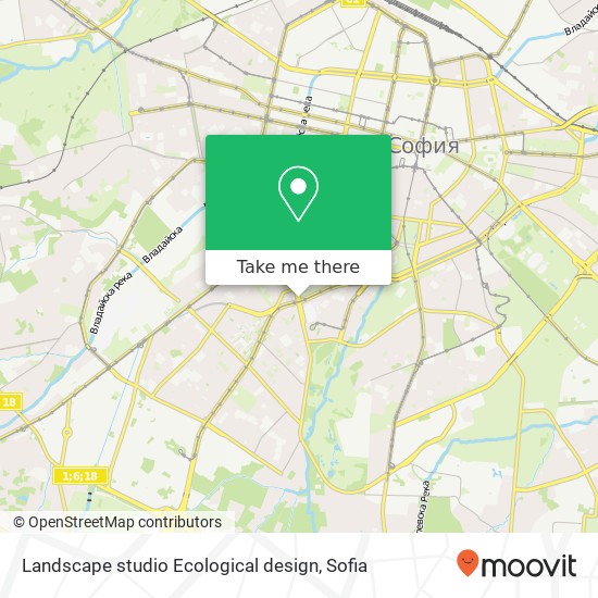 Карта Landscape studio Ecological design