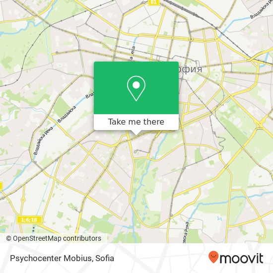 Psychocenter Mobius map