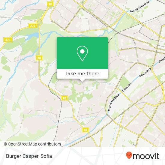 Burger Casper map