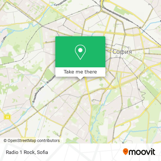 Radio 1 Rock map