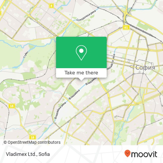 Vladimex Ltd. map