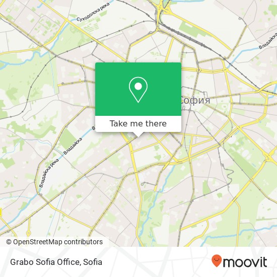 Grabo Sofia Office map