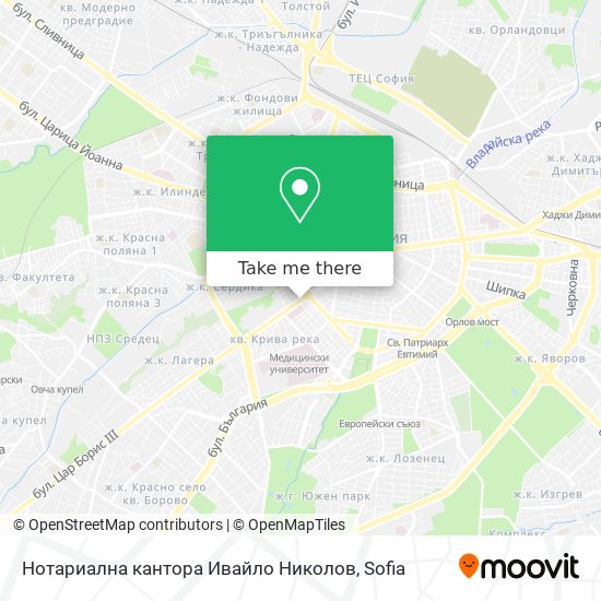 Нотариална кантора Ивайло Николов map