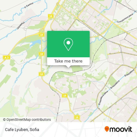 Карта Cafe Lyuben