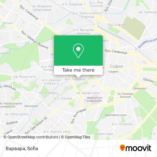 Варвара map