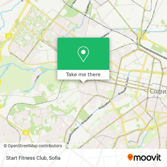 Start Fitness Club map