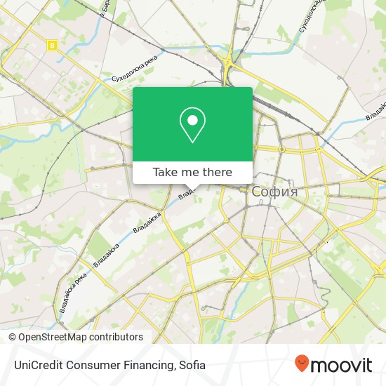 UniCredit Consumer Financing map