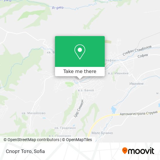 Спорт Тото map