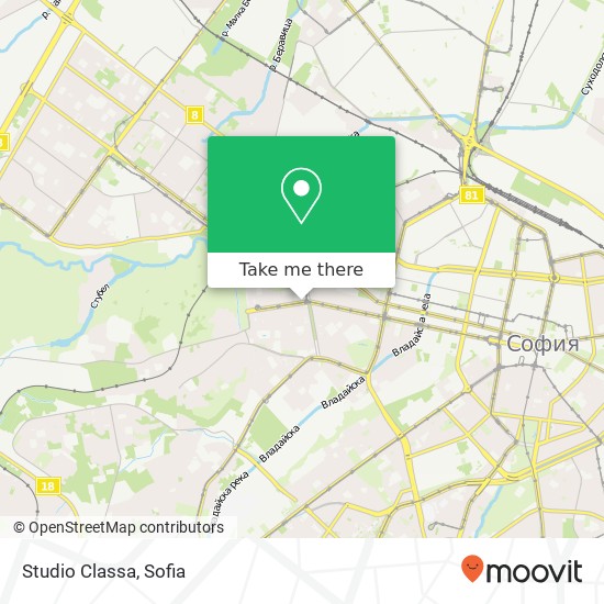 Studio Classa map