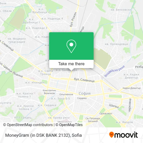 Карта MoneyGram (in DSK BANK 2132)