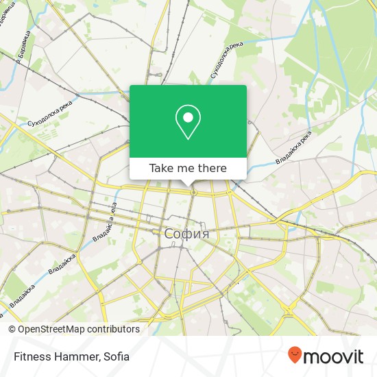 Fitness Hammer map