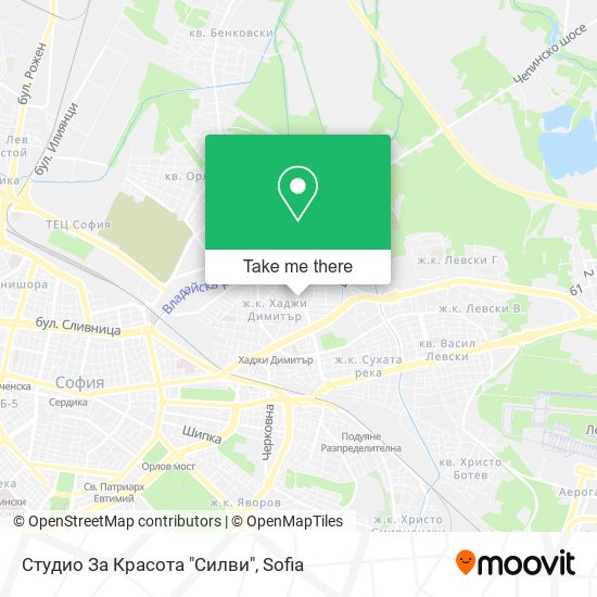 Студио За Красота "Силви" map