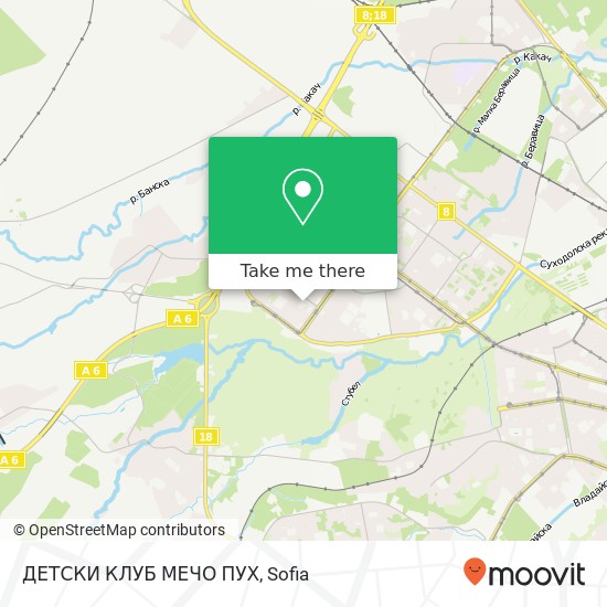 ДЕТСКИ КЛУБ МЕЧО ПУХ map