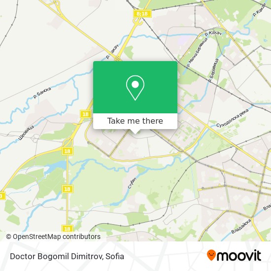 Doctor Bogomil Dimitrov map
