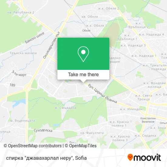 Карта спирка "джавахарлал неру"