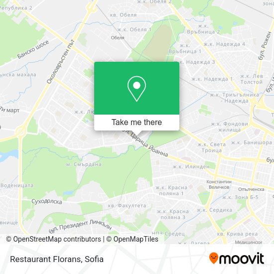 Карта Restaurant Florans