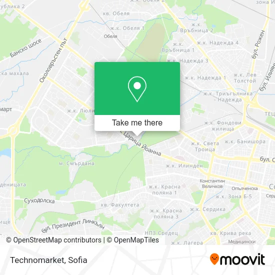 Карта Technomarket
