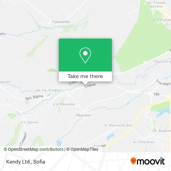 Карта Kendy Ltd.