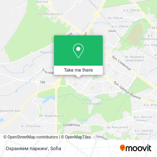 Карта Охраняем паркинг