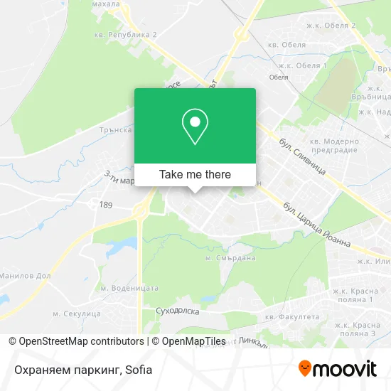 Карта Охраняем паркинг