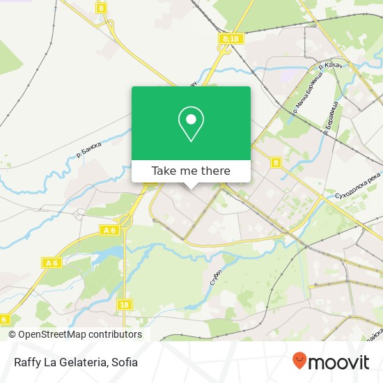 Raffy La Gelateria map