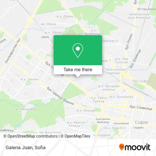 Карта Galeria Juan