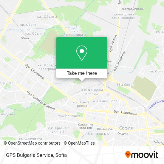 Карта GPS Bulgaria Service